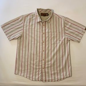 Prana Button Down Short Sleeve Shirt